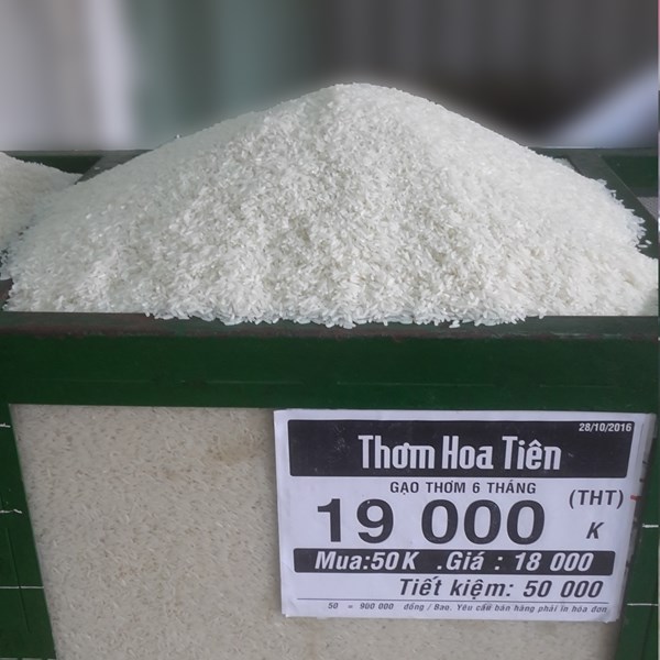 Gạo thơm Hoa Tiên - Hợp Tác Xã Lương Thực Thái Hùng